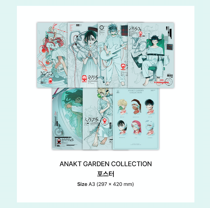 Précommande - ALIEN STAGE ANAKT GARDEN COLLECTION Poster