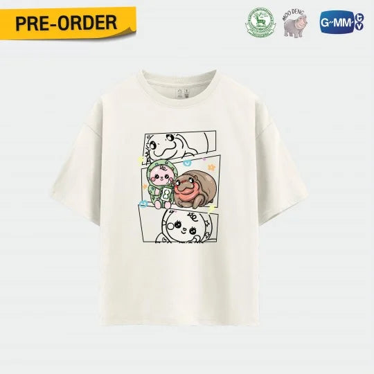 Précommandes - MOO DENG OFFICIAL T-SHIRT OVERSIZE